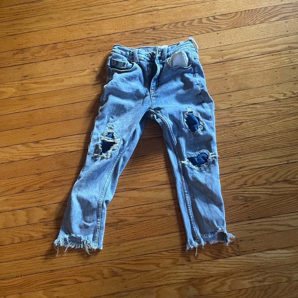 Girls justice jeans size 8